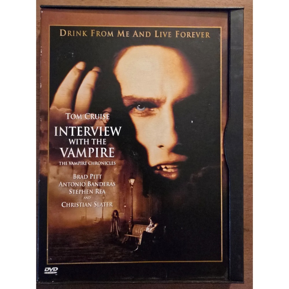 Interview with the‎ Vampire DVD, Pitt, Cruise, Excellent Condition